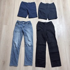 Lot 4 Levi's Gap Boys Sz 16 Adj Waist Jeans Chino Pants Shorts Hollister