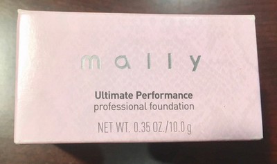 Mally Ultimate Performance Professional Foundation W/SPONGE  Rich 0.35 oz. Boxed