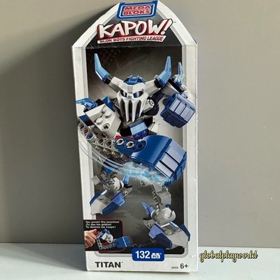 Mega Bloks 94202 Kapow Bloks Bots Fighting League Titan Collectible Pack Toy