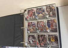 Binder Full Of NBA Rookies - Roughly 600 Rookie Cards From 2020-2024 6.5 LBS