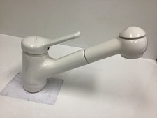 Küchenarmatur Hansa Ronda Alt Weiss, Auszugsbrause, Neu, Rarität, 0338218182