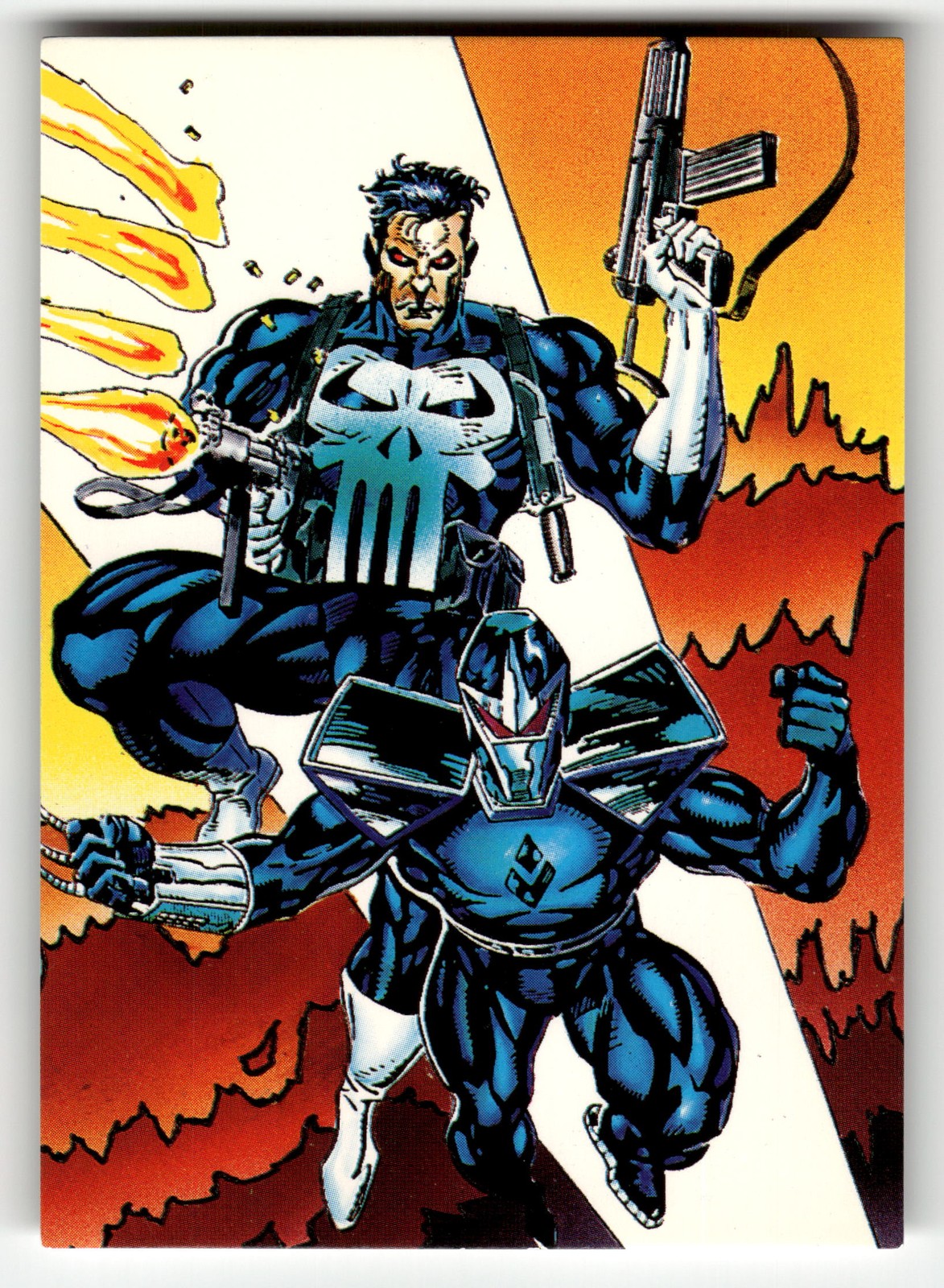 1992 Comic Images Punisher Guts and Gunpowder  #44 Darkhawk