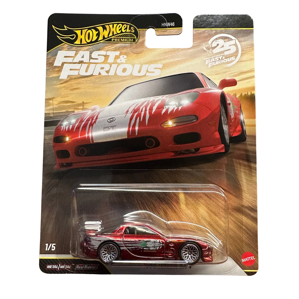 Fast & Furious Mazda RX-7 Contemporary Manufacture Diecast Cars