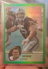 2023 Topps Composite - 2003 Topps Howie Long #442 Green Rainbow Foilboard /250