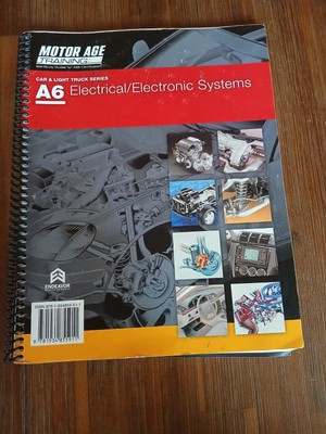 Motor Age A6 ASE Automobile Electrical/Electronic Systems Test Prep Study Manual