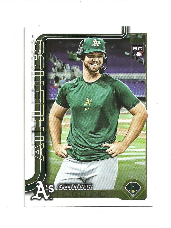 Gunnar Hoglund 2025 Topps Update #US254 Golden Mirror Photo Variation SSP Rc