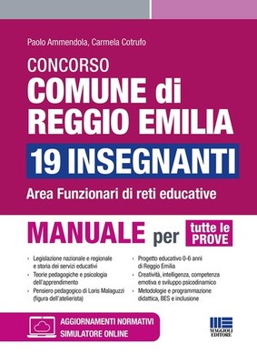 Paolo Ammendola Concorso Comune di Reggio Emilia 19 insegnanti - Are (Paperback)