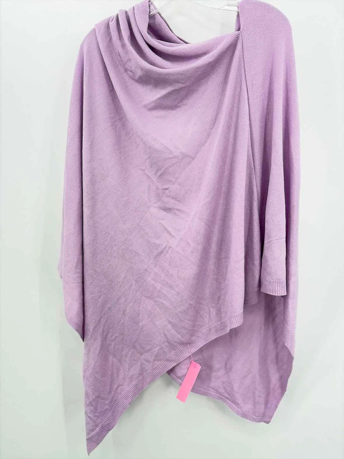 Pre-Owned Modena Purple Size One Size Poncho Sweater