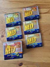 10 MD Minidisc BASF MD 74 Minuten Maxima Colo...
