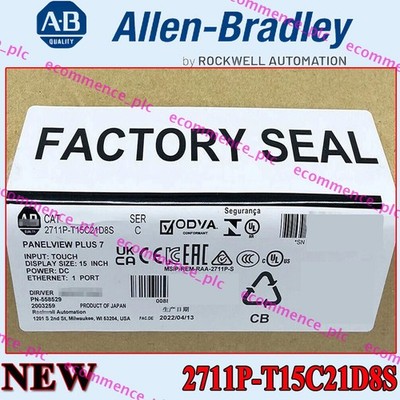 2711P-T15C21D8S Original AB PanelView Plus 7 Graphic Terminal AB New-Open Box