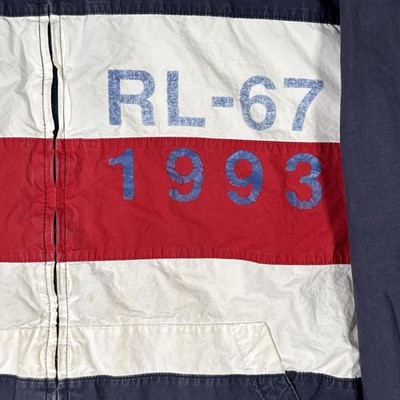 Vintage Polo Ralph Lauren Jacket Mens L CP93 Stadium RL-67 1993