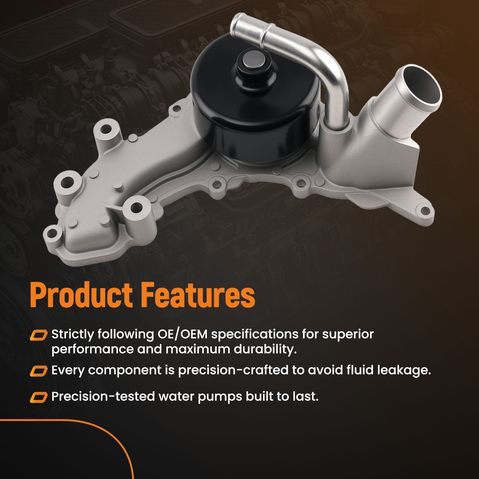 Maserati Ghibli 2014-2022 Water pump P/N 299667