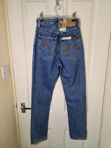 nudie jeans Breezy Britt Frendly Blue 24/30 - Picture 3 of 3