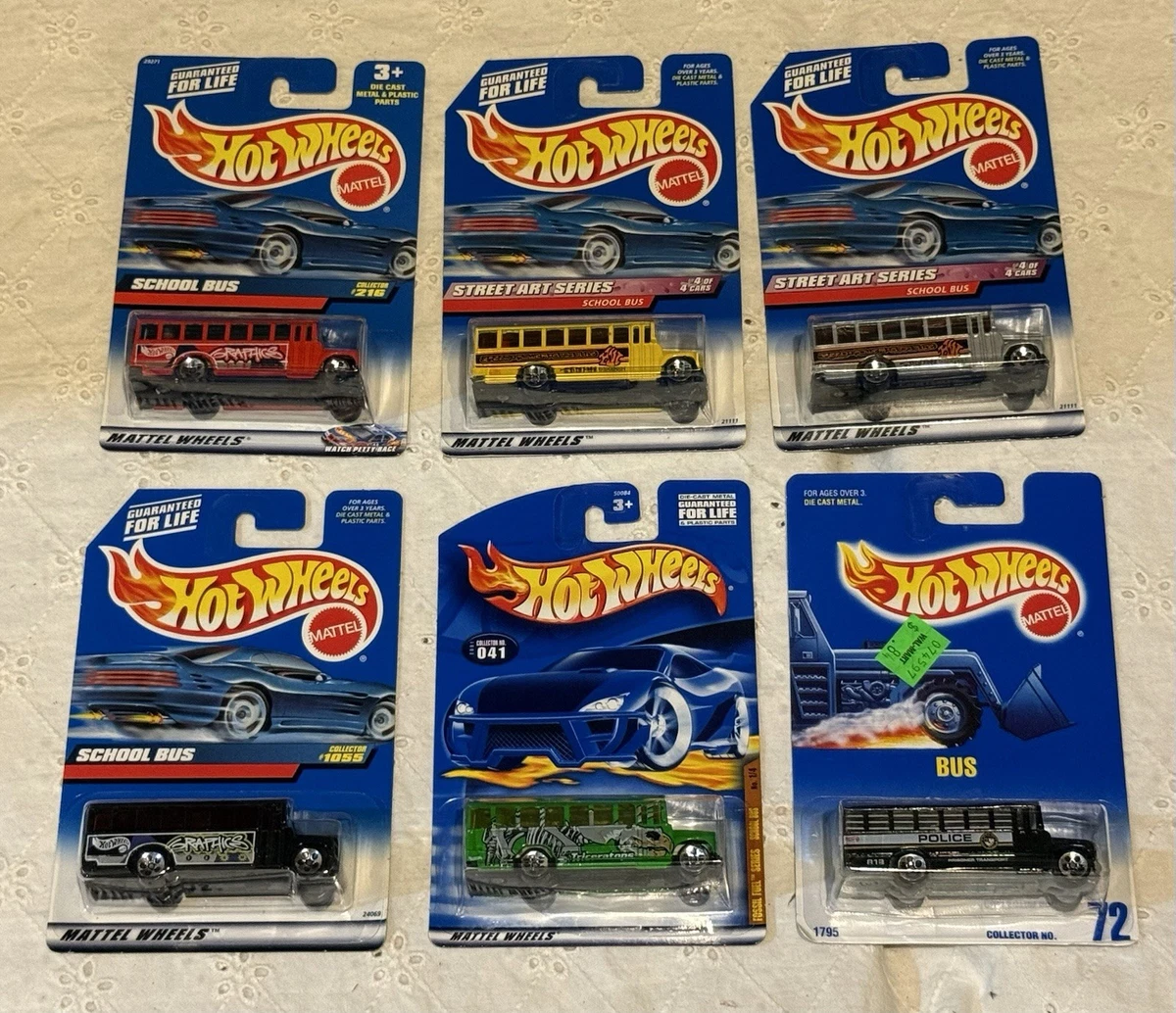 25+ Hot Wheels Contemporary Manufacture Diecast School Bus for