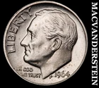 1964-D Roosevelt Dime- Silver- Choice Gem Brilliant Uncirculated Luster #J5794