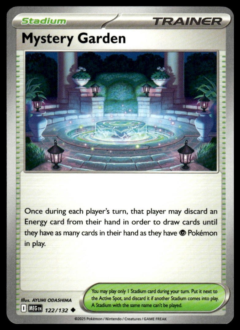 Mystery Garden ME01: Mega Evolution 122/132 Normal NM