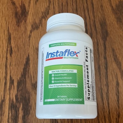 Instaflex Complete Multivitamin Joint Support 90 Tablets New! Exp. 06/2027