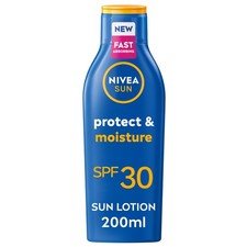 NIVEA SUN Protect & Moisture Sun Lotion SPF 30 200 ml (Pack of 1), 47.20 per litre