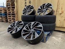 19" ADELAIDE BP Style ALLOY WHEELS X4 + TYRES Fits : VW GOLF / CADDY
