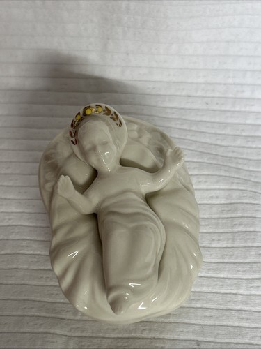 Lenox China Jewels Nativity set figurine Baby Jesus New In Box - Picture 2 of 7
