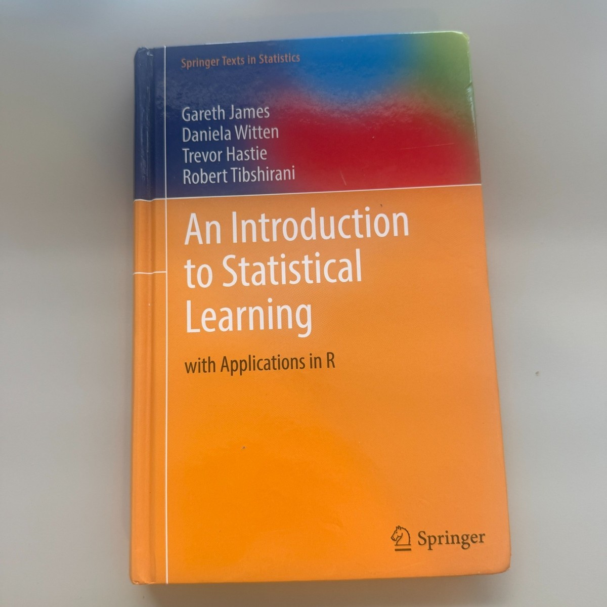 An Introduction to Statistical Learning: with Applications in R