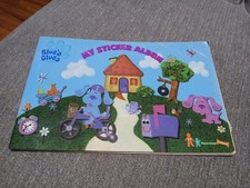 Blues Clues My Sticker Album Sandylion 1998 Filled W/ Stickers Nick Jr 90s