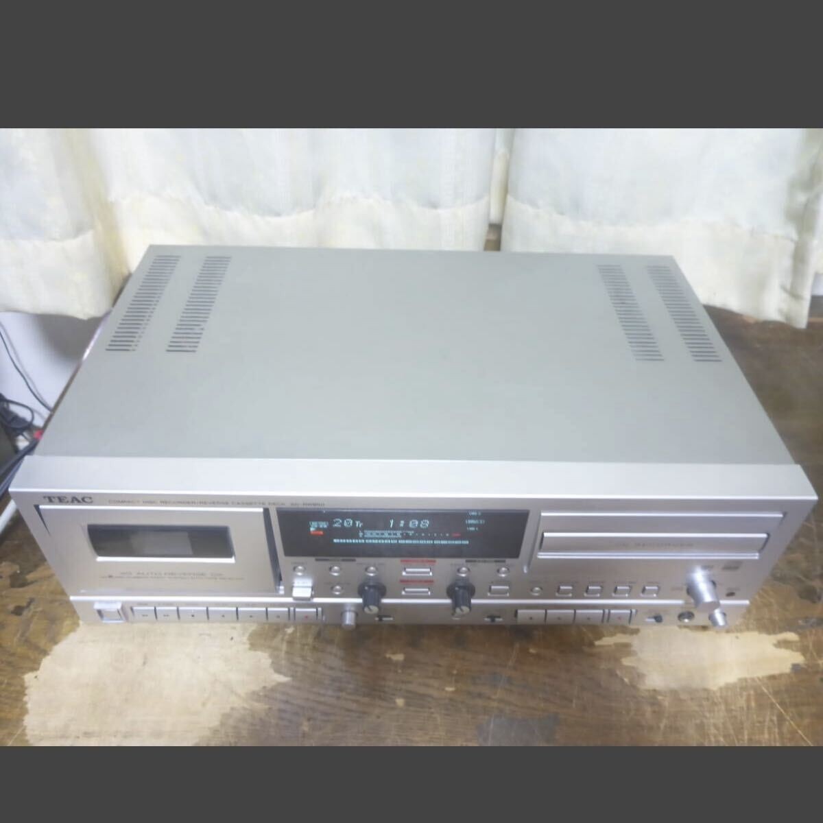 TEAC AD-RW950 CD Cassette Recorder Tested and working well, in