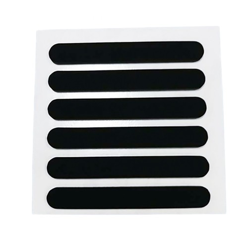 Oval Rubber Feet Pad Self Adhesive Gasket Anti-Slip Laptops Keyboard 1.5/3mm THK - Picture 2 of 11