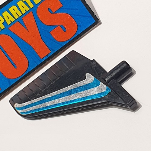 Vtg Transformers G1 Ramjet LEFT TAIL FIN wing accessory original part C - Picture 3 of 8