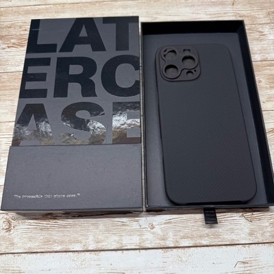 Latercase Midnight Phone Case iPhone 16 Pro Max Impossibly Thin  New Open Box