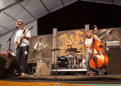 Eric Lindell during day 5 of the 2011 New Orleans Jazz & Heritage - Old Photo 6