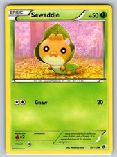 Sewaddle (10) 10/113 Common Legendary Treasures Pokemon Moderately Played on eBay