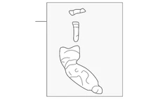 Genuine GM Passenger Side Engine Cradle Bracket 15250888