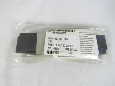 Aventics Solenoid Valve 051BB400M000061 Brand New Sealed
