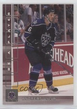 2001-02 ITG Be A Player Memorabilia Andreas Lilja #179 0b5