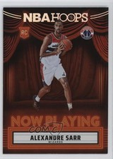 2024-25 Panini NBA Hoops Now Playing Holo Alexandre Sarr #27 19lw