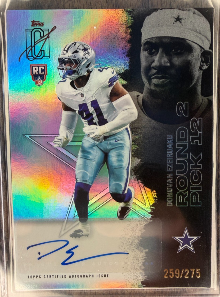 Donovan Ezeiruaku Topps Signature Class #206 Silver