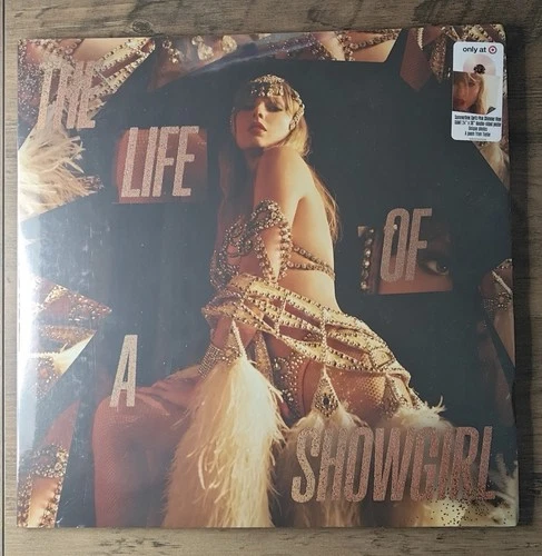 Taylor Swift The Life of a Showgirl Vinyl LP Target Exclusive 12" 33 RPM P…