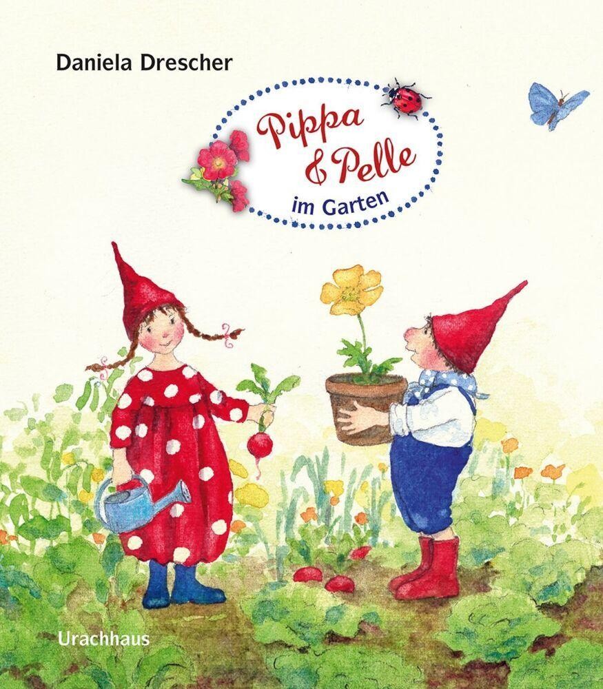 Daniela Drescher ~ Pippa und Pelle im Garten