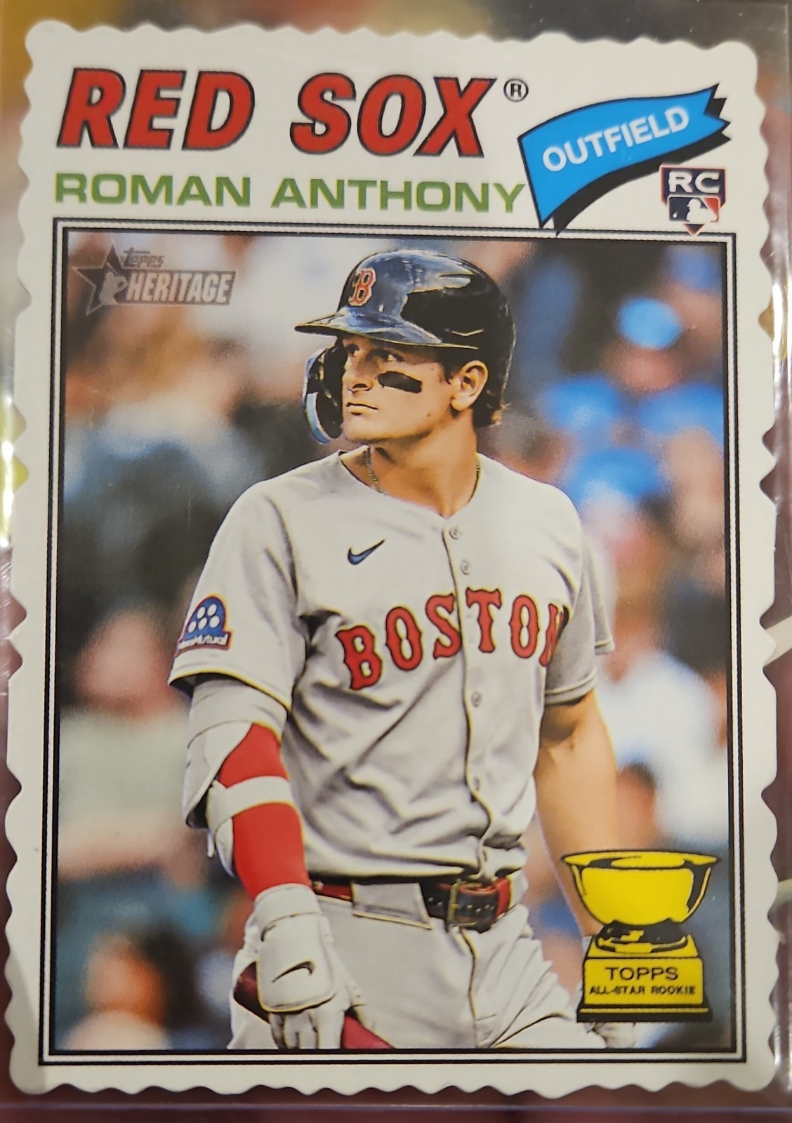 2026 Topps Heritage - Roman Anthony #86 Deckle Edge (RC)
