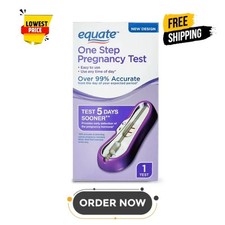 Equate First Signal One Step Pregnancy Test