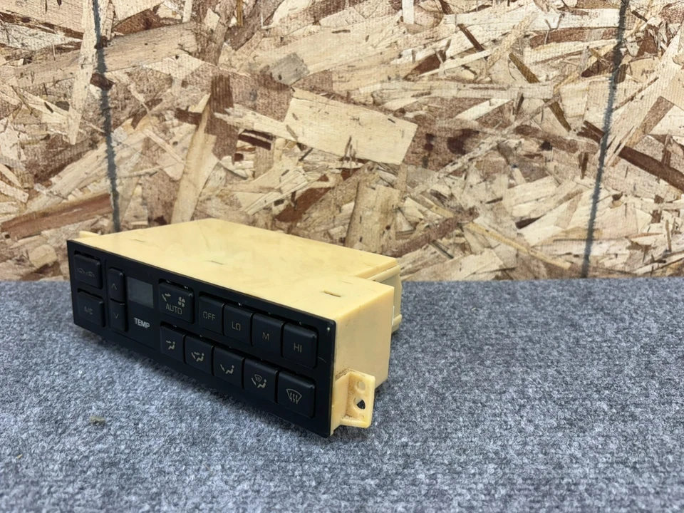 TOYOTA SUPRA 1989-1992 AC CALEFACCIÓN CLIMATIZADOR PANEL INTERRUPTOR OEM Foto 3 de 4