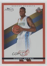 2008-09 Topps Signature Red Foil Facsimile 382/869 Sonny Weems #TS-SW 0u3