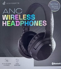 Anc Wireless Headphone Over-Ear Active Noise Cancelling Bluetooth 18 Hours Sale