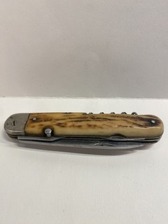 coltello da tasca caccia corno di cervo manici montagne francia