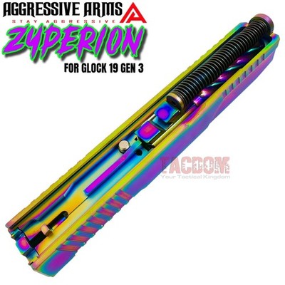 AGGRESSIVE ARMS ZYPERION RAINBOW COMPLETE SLIDE SPIRAL BARREL For