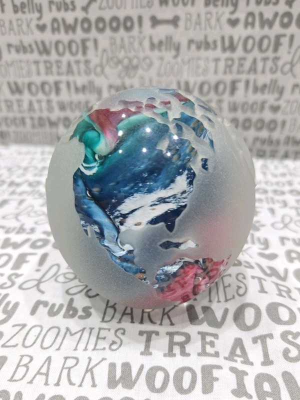 Handmade Art Glass Paperweight By Glass Dimensions John DesMeules