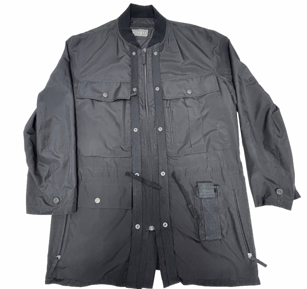 Allegri 3-in-1 Modular Car Coat Trench Italy Men's Large L US 44