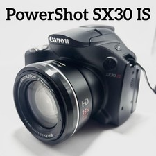 Canon PowerShot SX30 IS Compact Camera with Charger  Battery - Tested Working