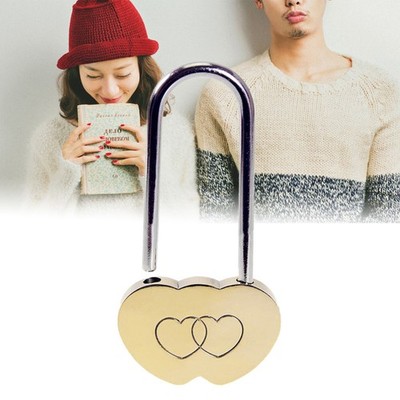  40mm Concentric Lock Tourist Scenic Area Wish Lock und Heart Lock